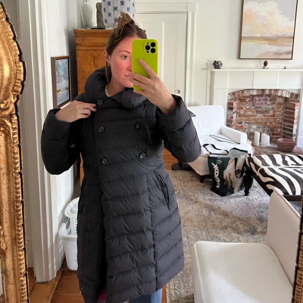 The North Face Charcoal Puffer Jacket
